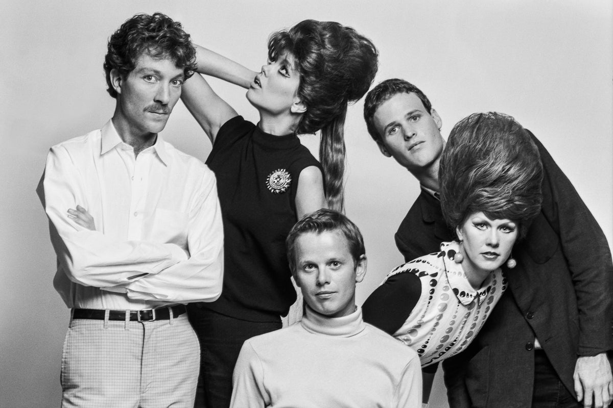 The B-52's, Group Portrait, 1980 — photograph by Lynn Goldsmith