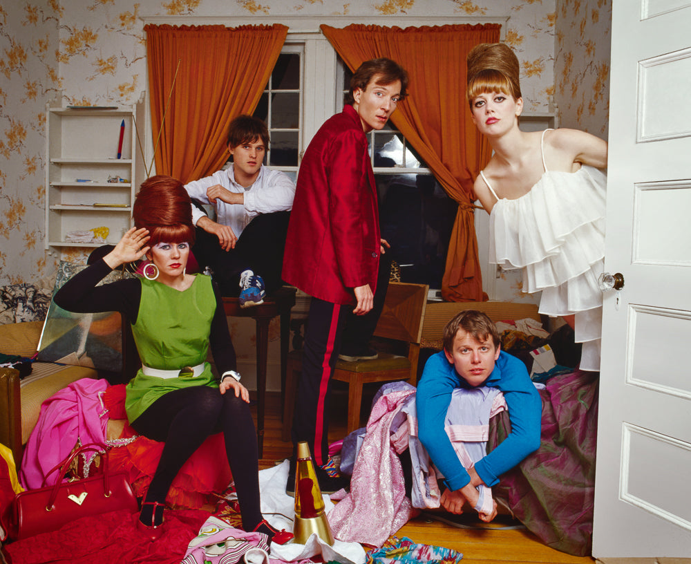 The B-52's, Interior, 1980 — photograph by Lynn Goldsmith