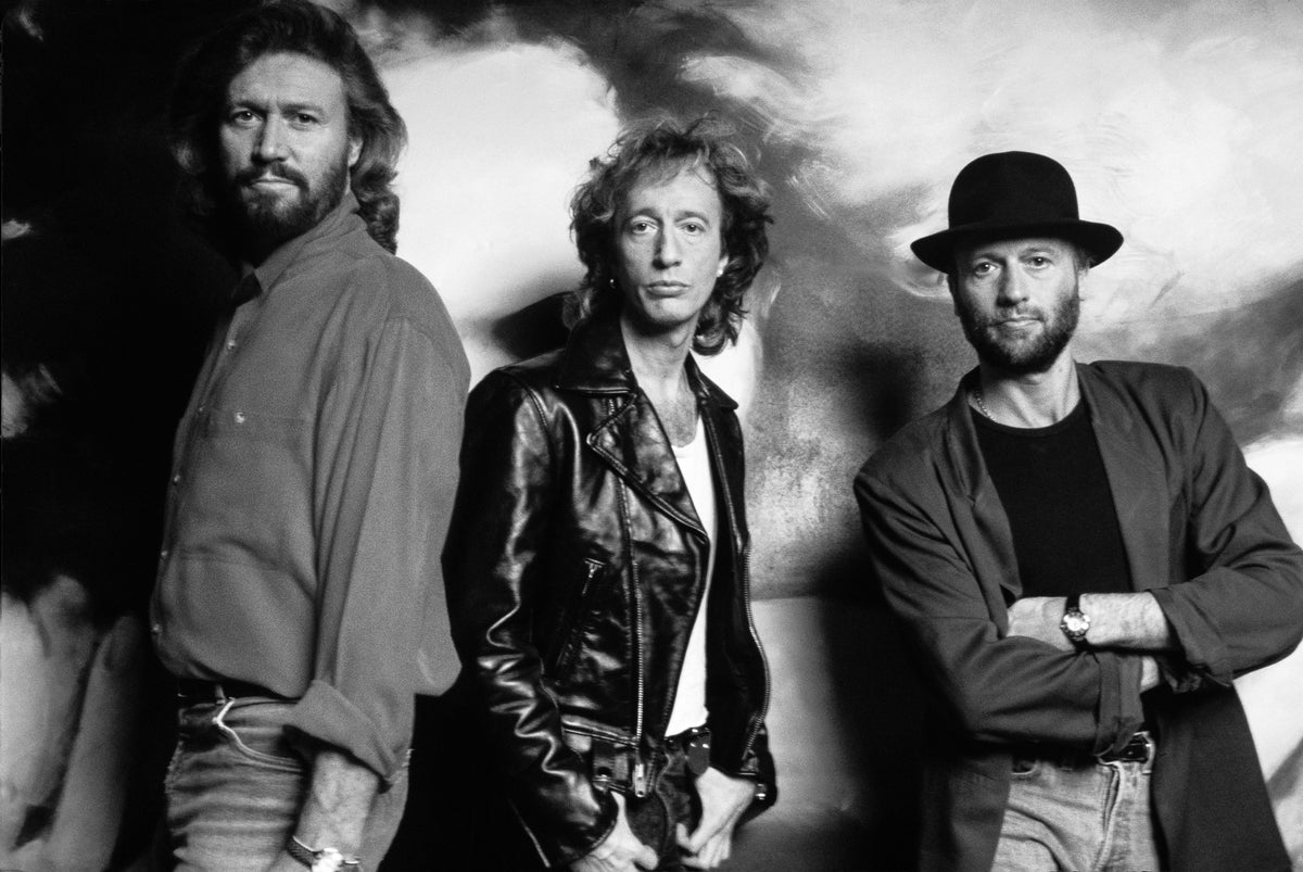 Bee Gees, 1990 — photograph by Lynn Goldsmith