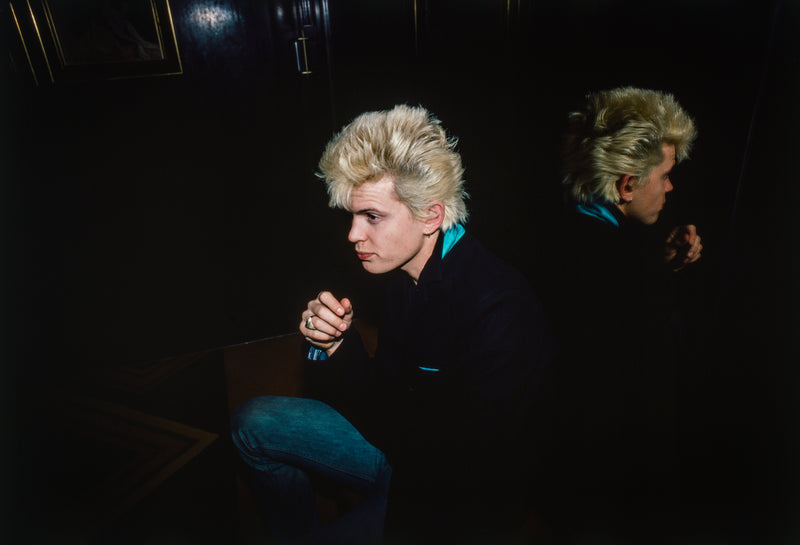Billy Idol, Generation X, 1978 — photograph by Lynn Goldsmith