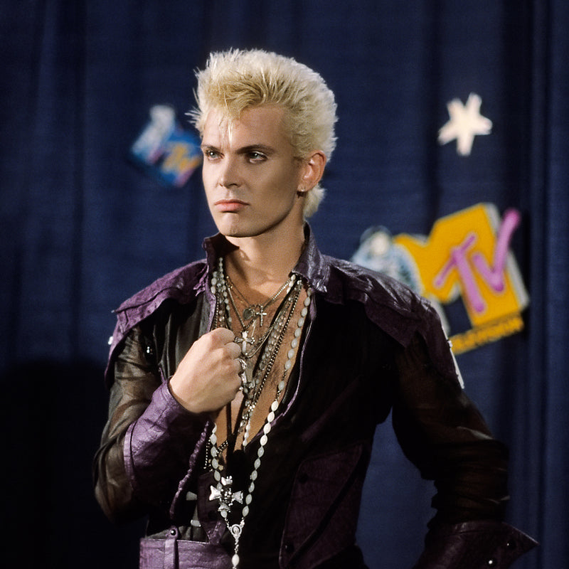 Billy Idol, 1984 — photograph by Lynn Goldsmith