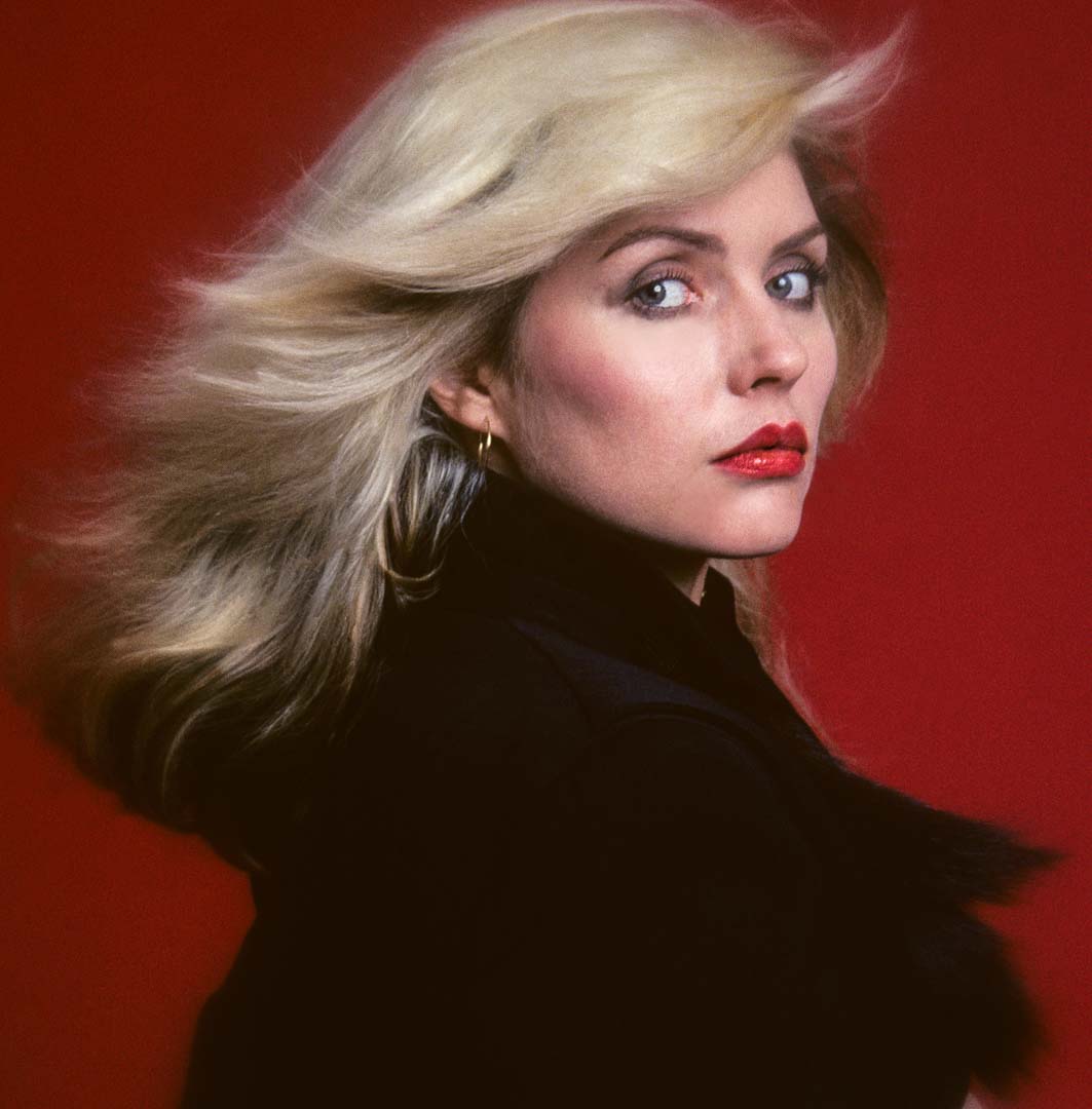 Debbie Harry of Blondie, Portrait, 1978, photographed by Lynn Goldsmith.
