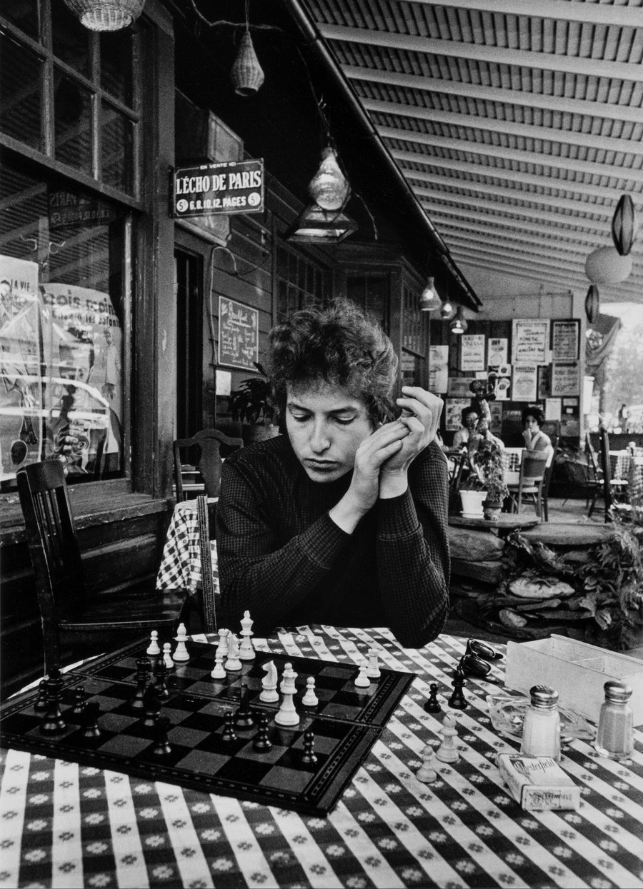 Bob Dylan, New York, 1965, photographed by Daniel Kramer.