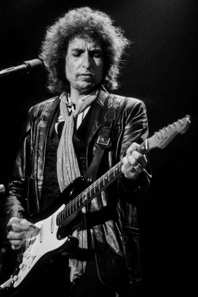 Bob Dylan, Harmonica, 1981, photographed by Lynn Goldsmith.