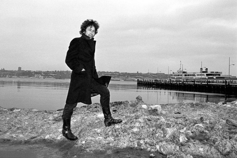 Bob Dylan, On the Waterfront, 1983, photographed by Lynn Goldsmith.
