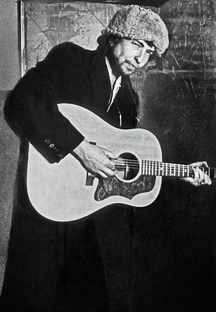 Bob Dylan, Acoustic, 1983, photographed by Lynn Goldsmith.