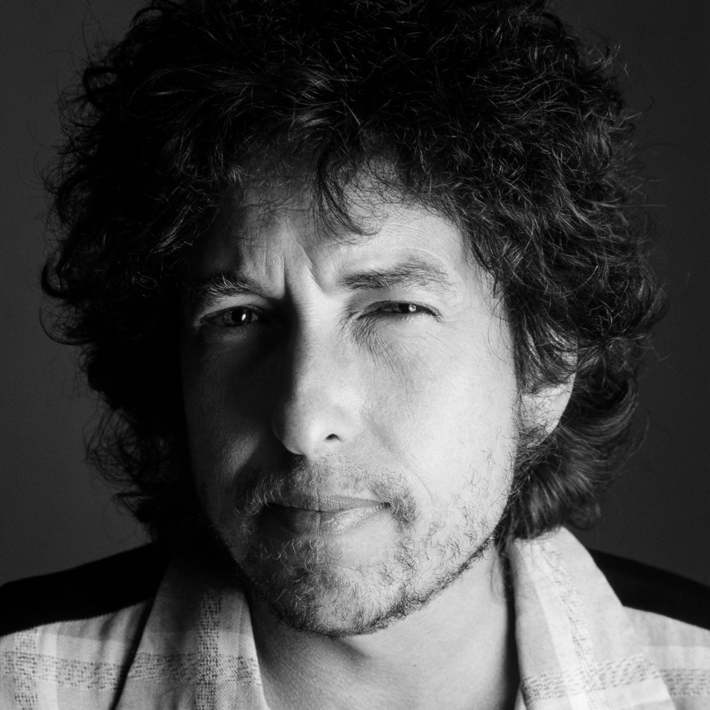 Bob Dylan, Close-Up, 1983, photographed by Lynn Goldsmith.