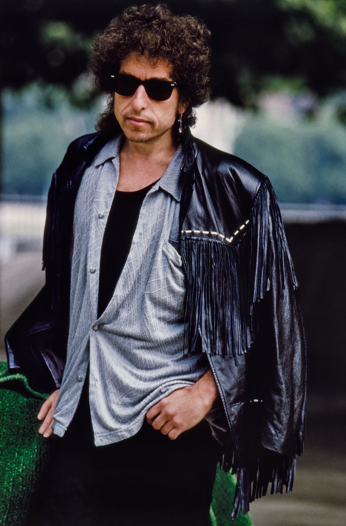 Bob Dylan, 1987 — photograph by Lynn Goldsmith