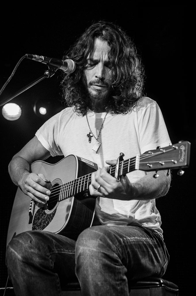 Chris Cornell Live, 2011. Photograph by Ebet Roberts.