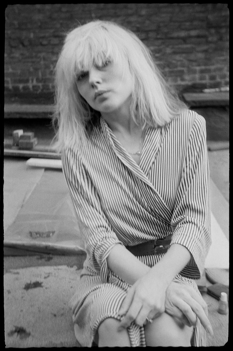 Debbie Harry on rooftop, New York City, 1977