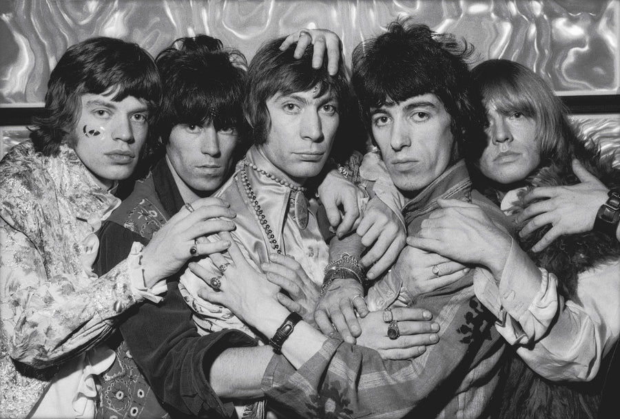 The Rolling Stones, Eleven Hands session, New York 1967 – photograph by Michael Cooper