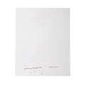 Verso of the cibachrome, initialed, titled, numbered 6/15 and dated by Roberta Bayley, New York 1980.