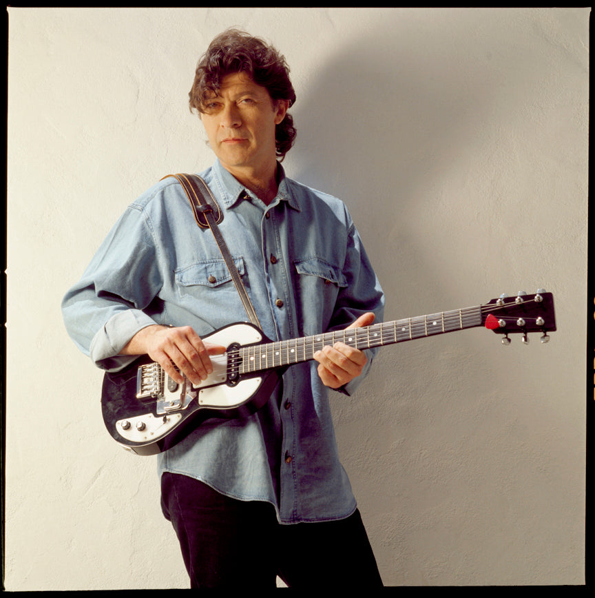 Robbie Robertson, 1992, photographed by Patrick Harbron.
