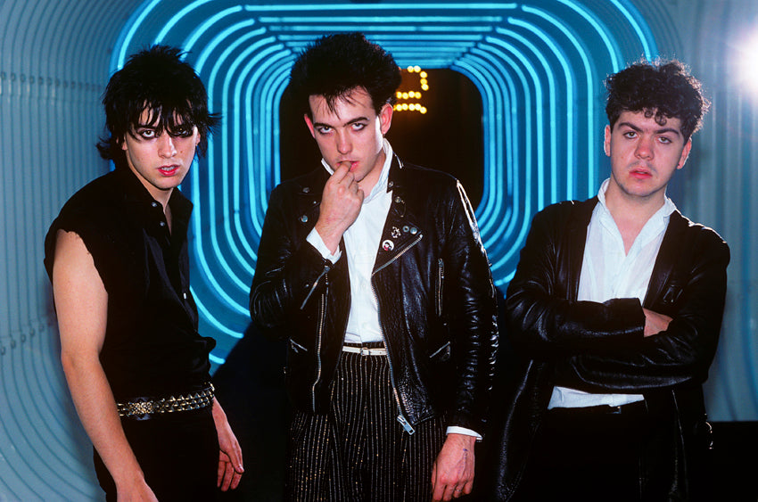 The Cure, 1981. Photograph by Ebet Roberts.