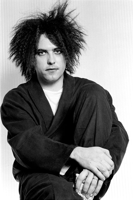 Robert Smith, The Cure, 1985. Photograph by Ebet Roberts.