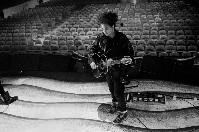 Robert Smith, The Cure, 1992 — IV. Photograph by Ebet Roberts.