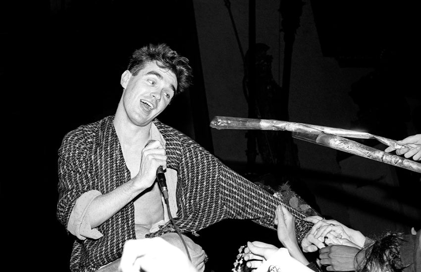 The Smiths, 1985. Photograph by Ebet Roberts.