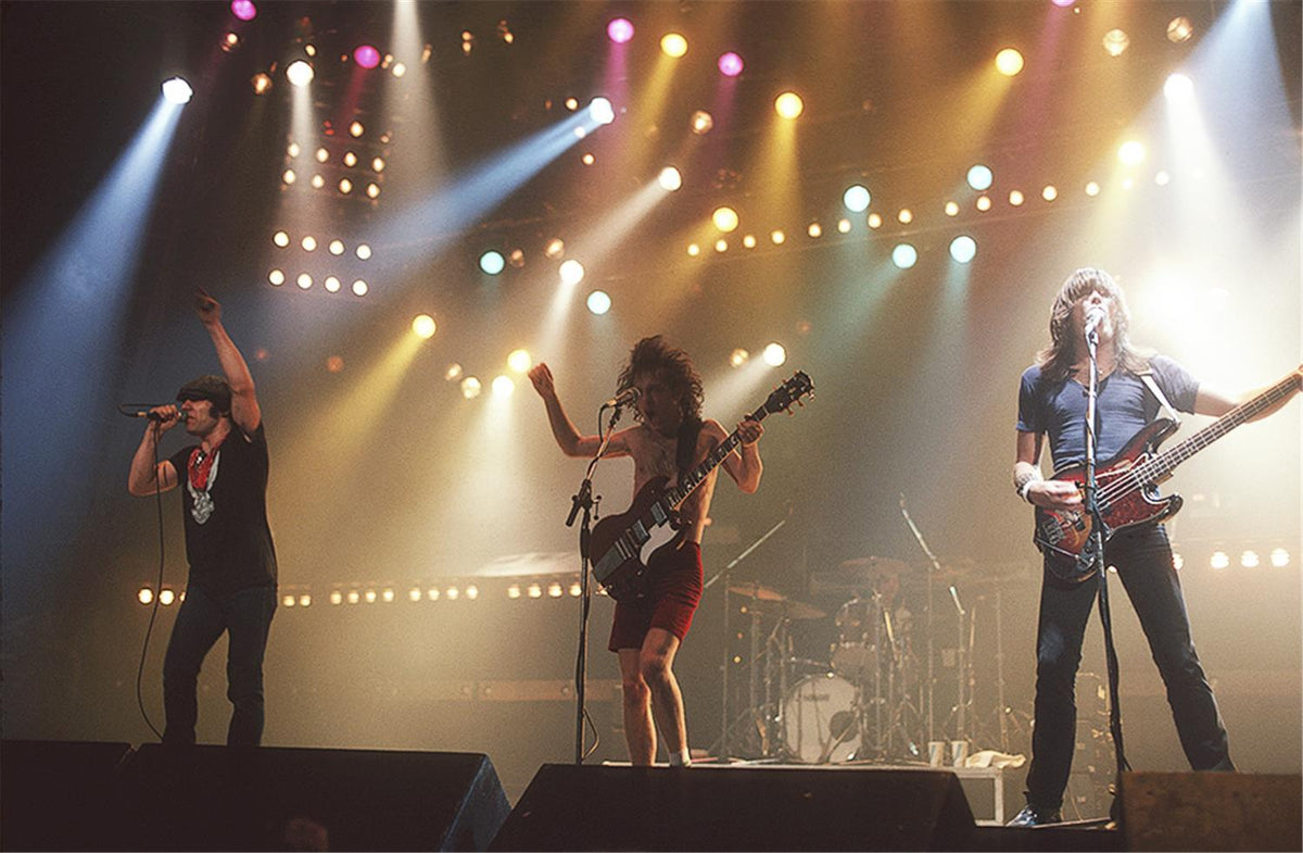 AC/DC photographed by Charlyn Zlotnik.