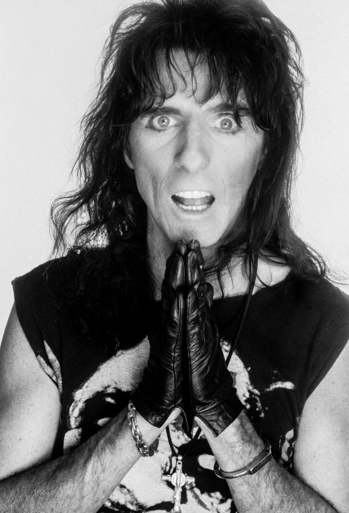 Alice Cooper, 1989 — photograph by Lynn Goldsmith