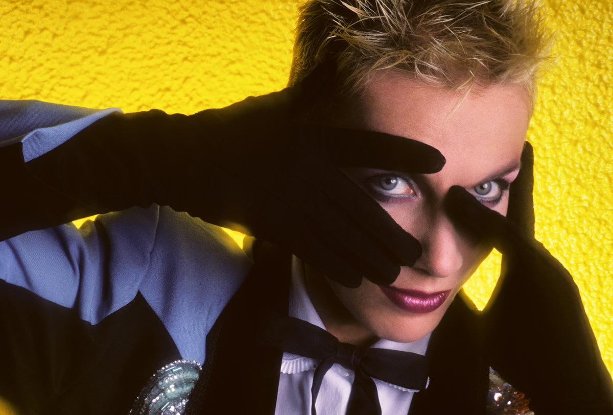 Annie Lennox, Eurythmics, 1984 — photograph by Lynn Goldsmith