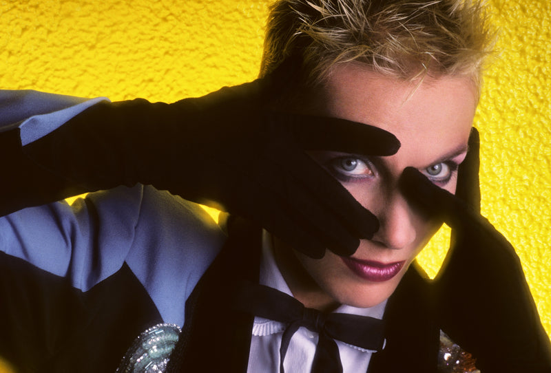 Annie Lennox, Eurythmics, 1984 — photograph by Lynn Goldsmith