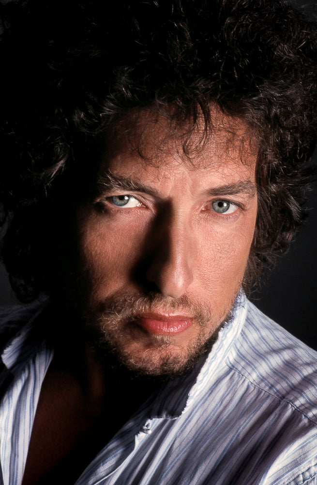 Bob Dylan, Portrait in Color, 1983, photographed by Lynn Goldsmith.