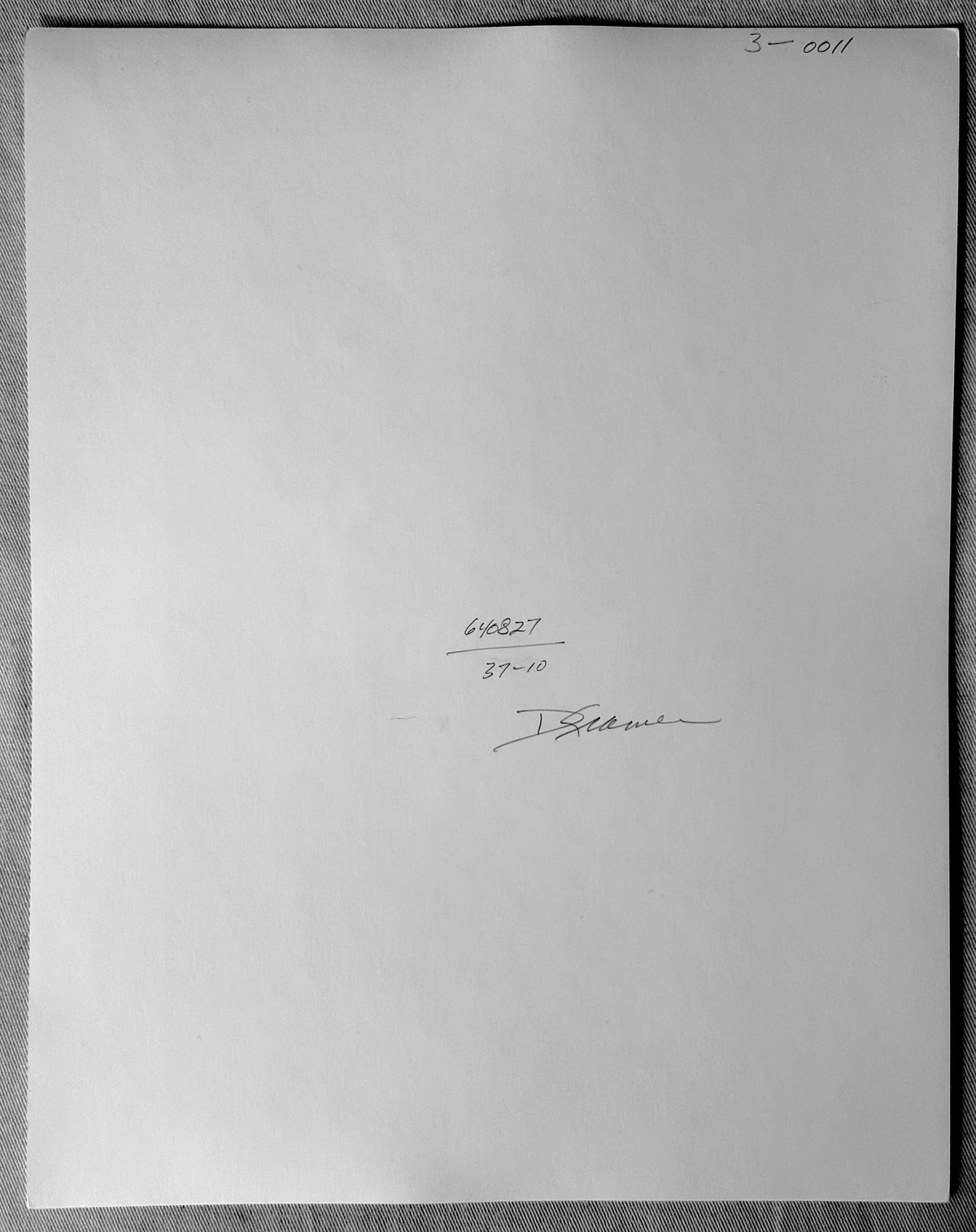 Verso of Daniel Kramer's vintage print of Bob Dylan stretching at the piano, New York City, 1965, signed in pencil by the photographer with his pencil annotations.