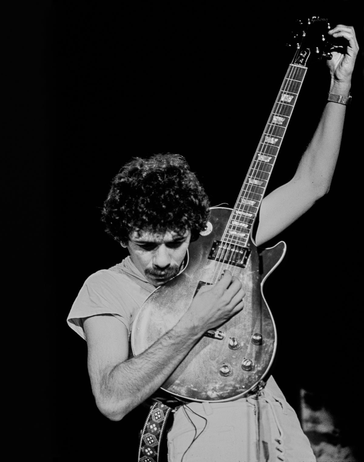 Carlos Santana, 1970 — photograph by Lynn Goldsmith