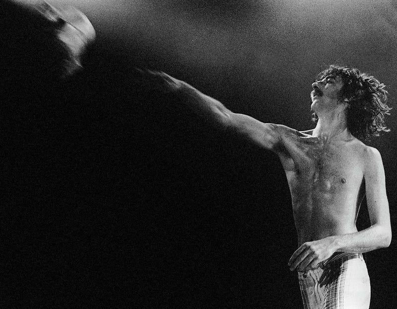 Charly Garcia, Buenos Aires, Argentina, 1983, photographed by Andy Cherniavsky.