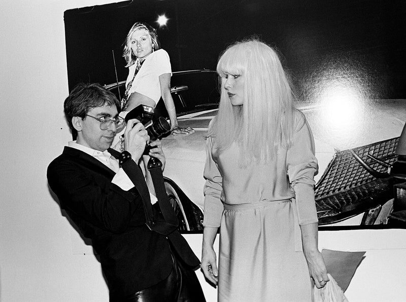 Chris Stein and Debbie Harry, New York City, 1982. Photograph by Ebet Roberts.