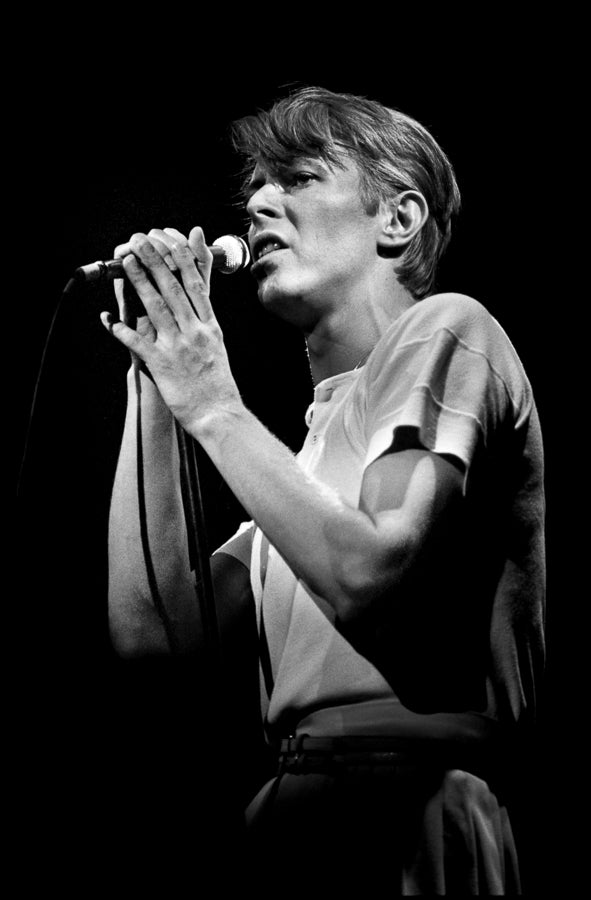 David Bowie, 1978 — photograph by Lynn Goldsmith.