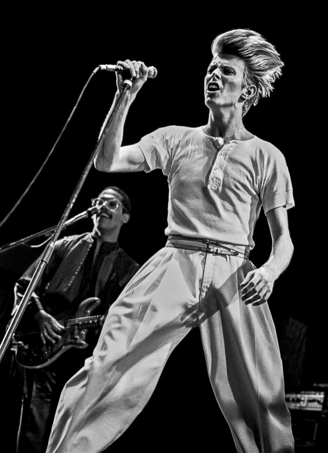 David Bowie, 1978 — photograph by Lynn Goldsmith.