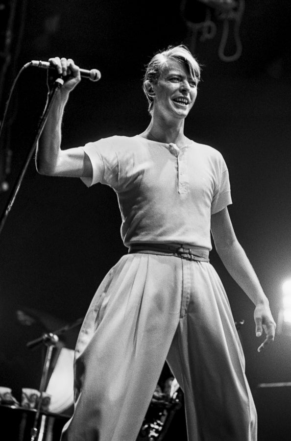 David Bowie, 1978 — photograph by Lynn Goldsmith.