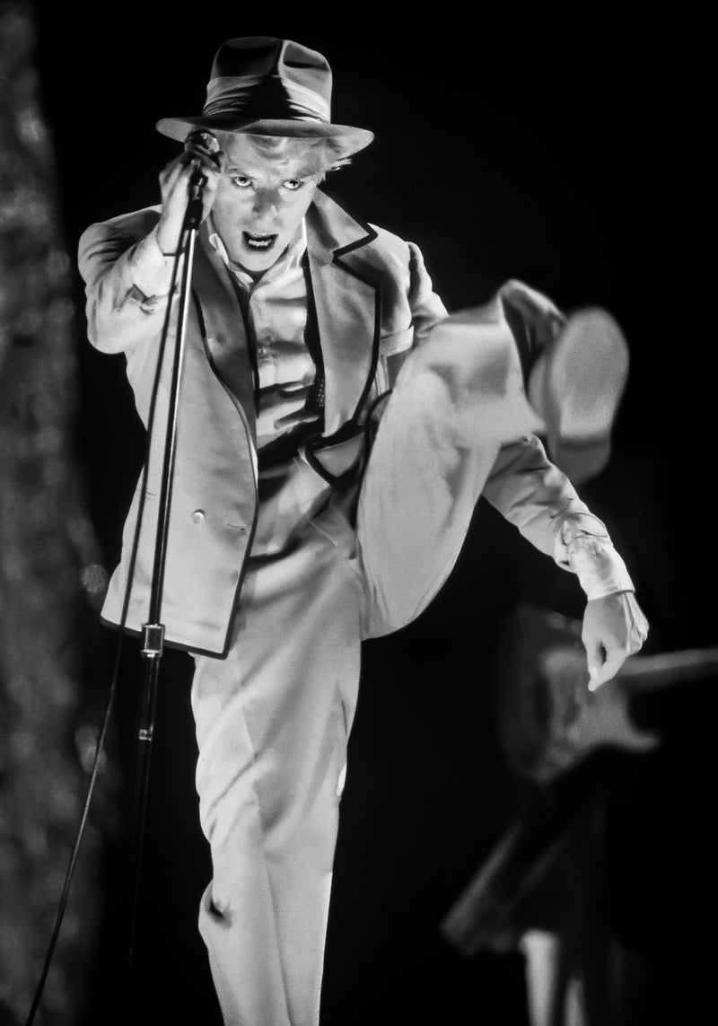 David Bowie, 1983 — photograph by Lynn Goldsmith.
