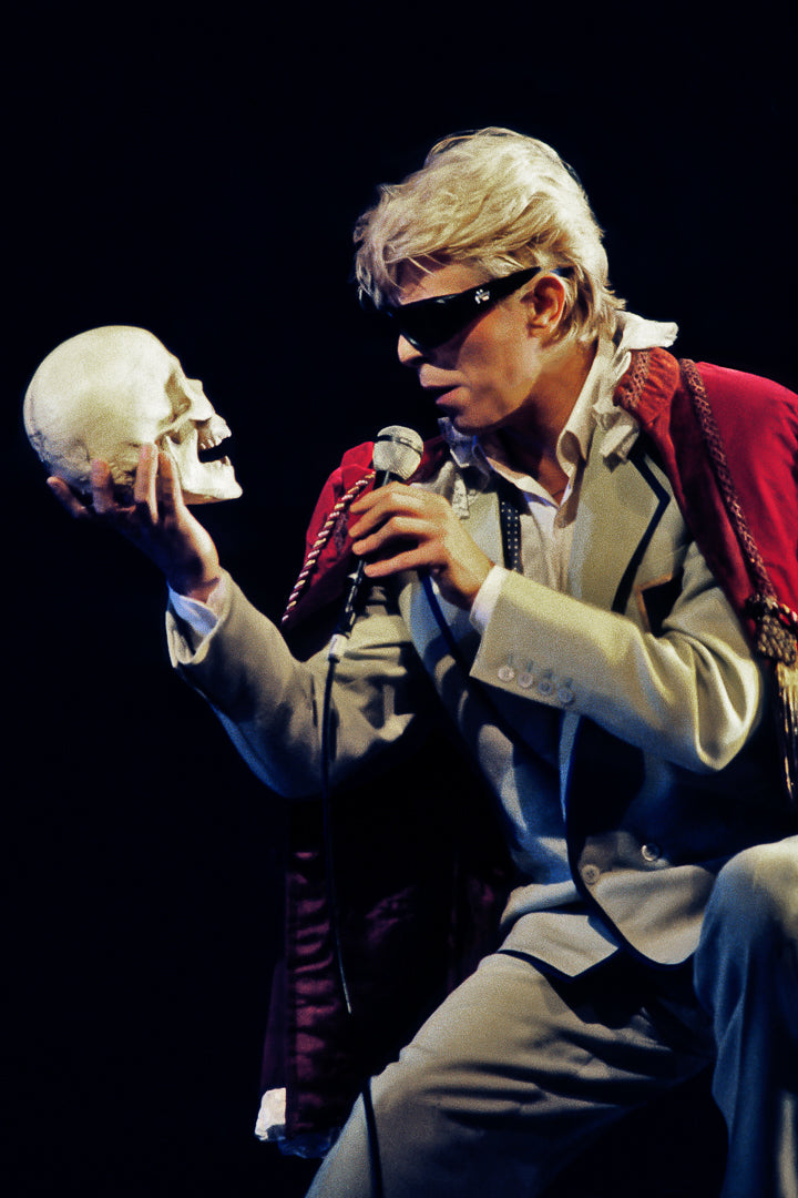 David Bowie, 1983 — photograph by Lynn Goldsmith.