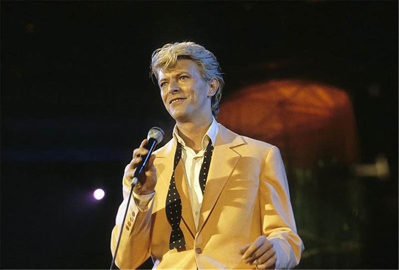 David Bowie photographed by Charlyn Zlotnik, 1983.