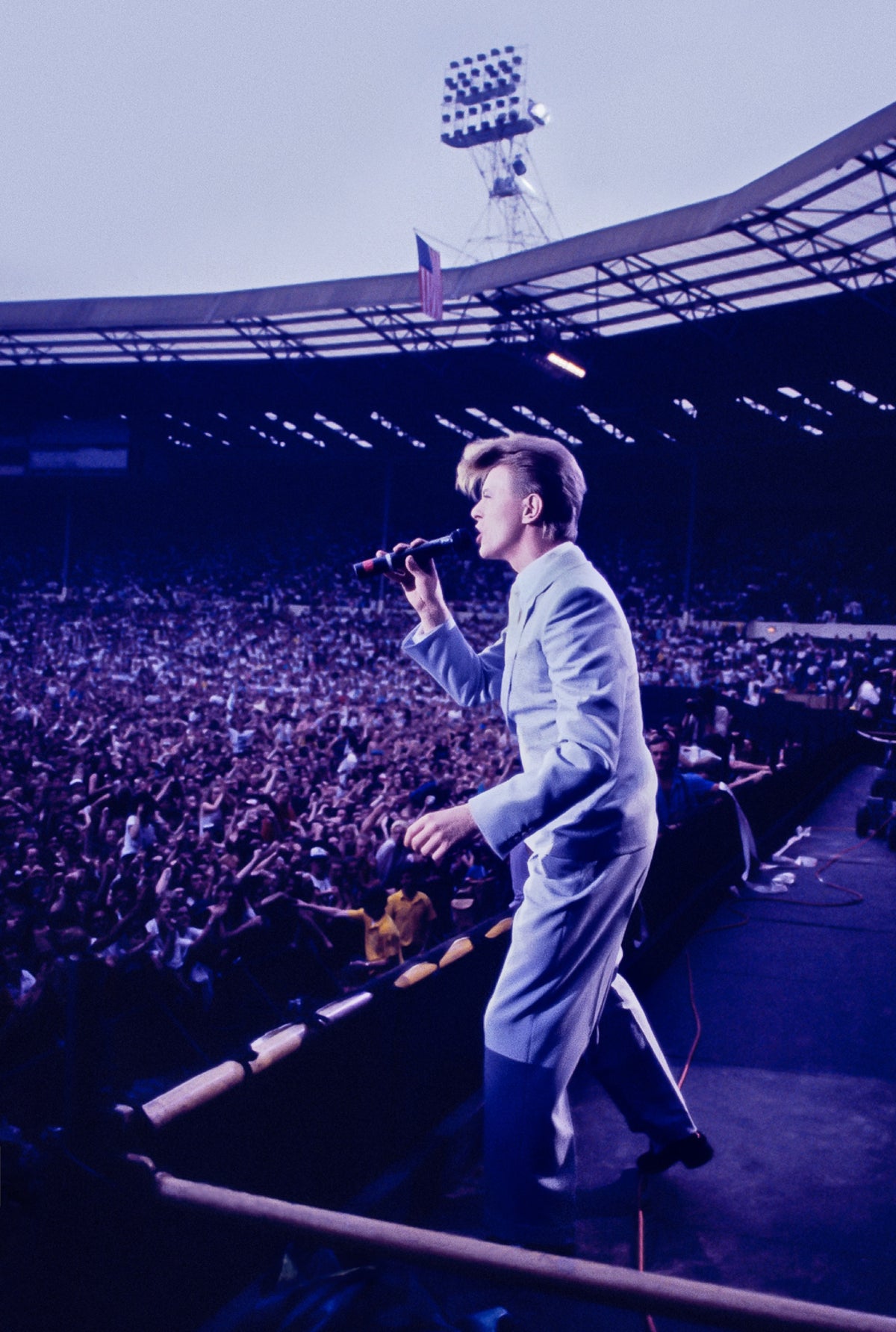 David Bowie, 1985 — photograph by Lynn Goldsmith