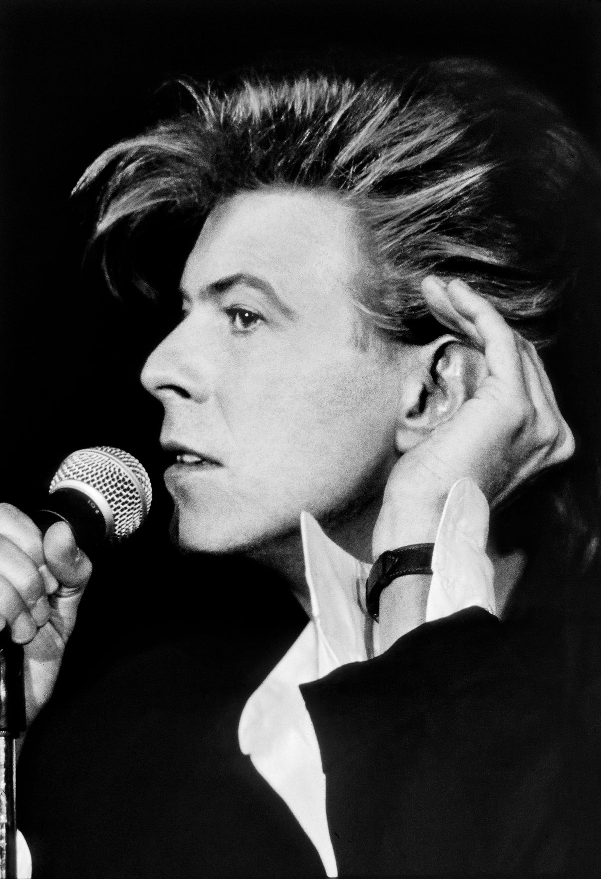 David Bowie, 1987 — photograph by Lynn Goldsmith.