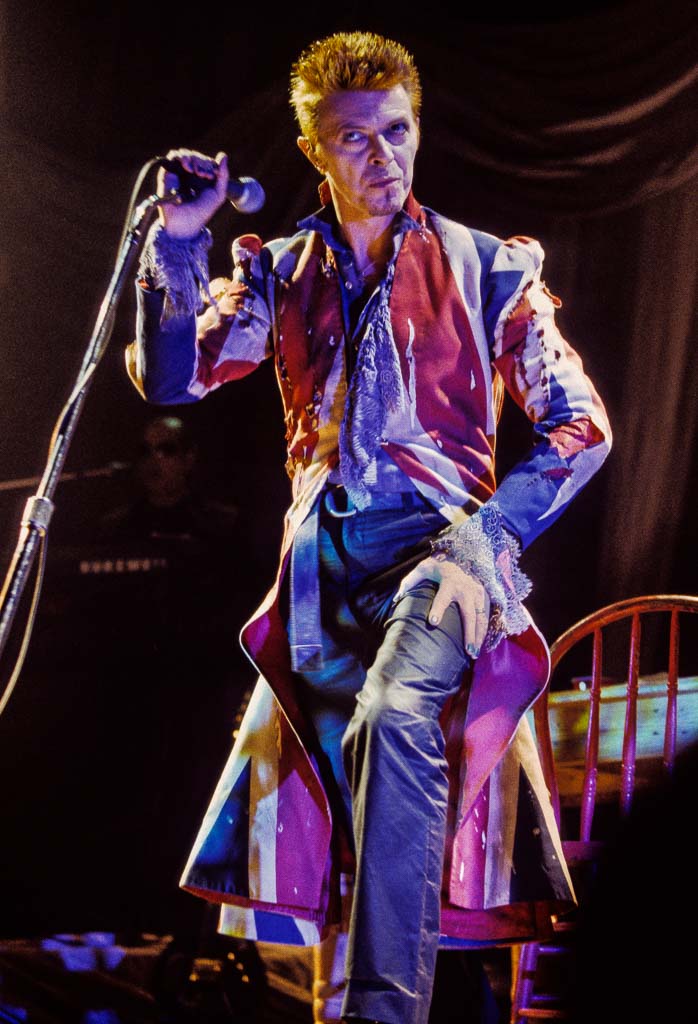 David Bowie, 1996 — photograph by Lynn Goldsmith.