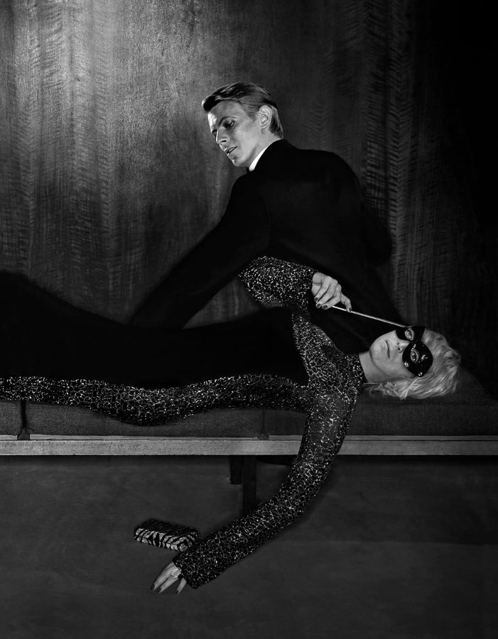 David Bowie, He/She — photograph by Lynn Goldsmith.