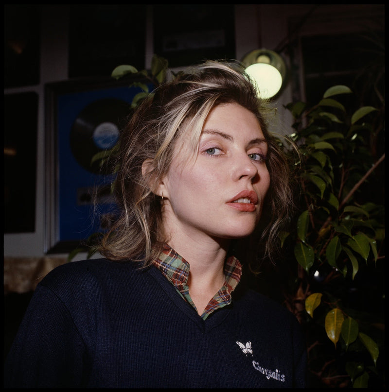 Debbie Harry, Portrait, New York City, date unknown, photographed by Chris Stein.