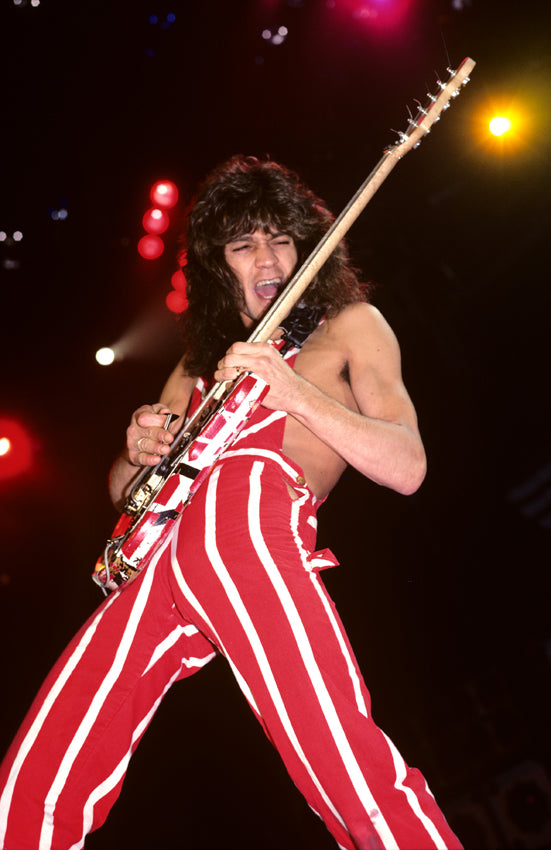 Eddie Van Halen, 1982. Photograph by Ebet Roberts.