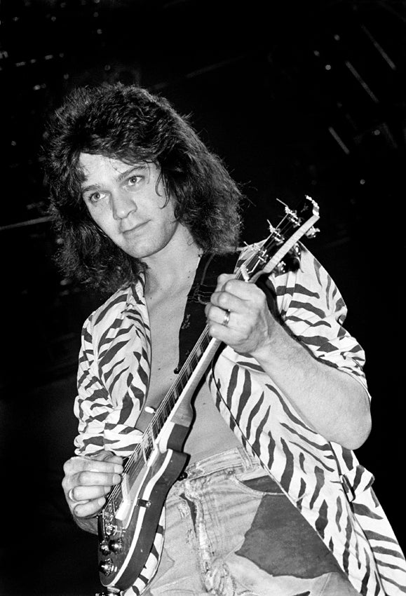 Eddie Van Halen, Florida, 1984. Photograph by Ebet Roberts.
