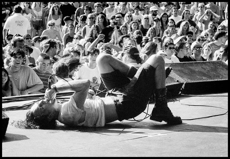 Pearl Jam live on stage by Chris Cuffaro