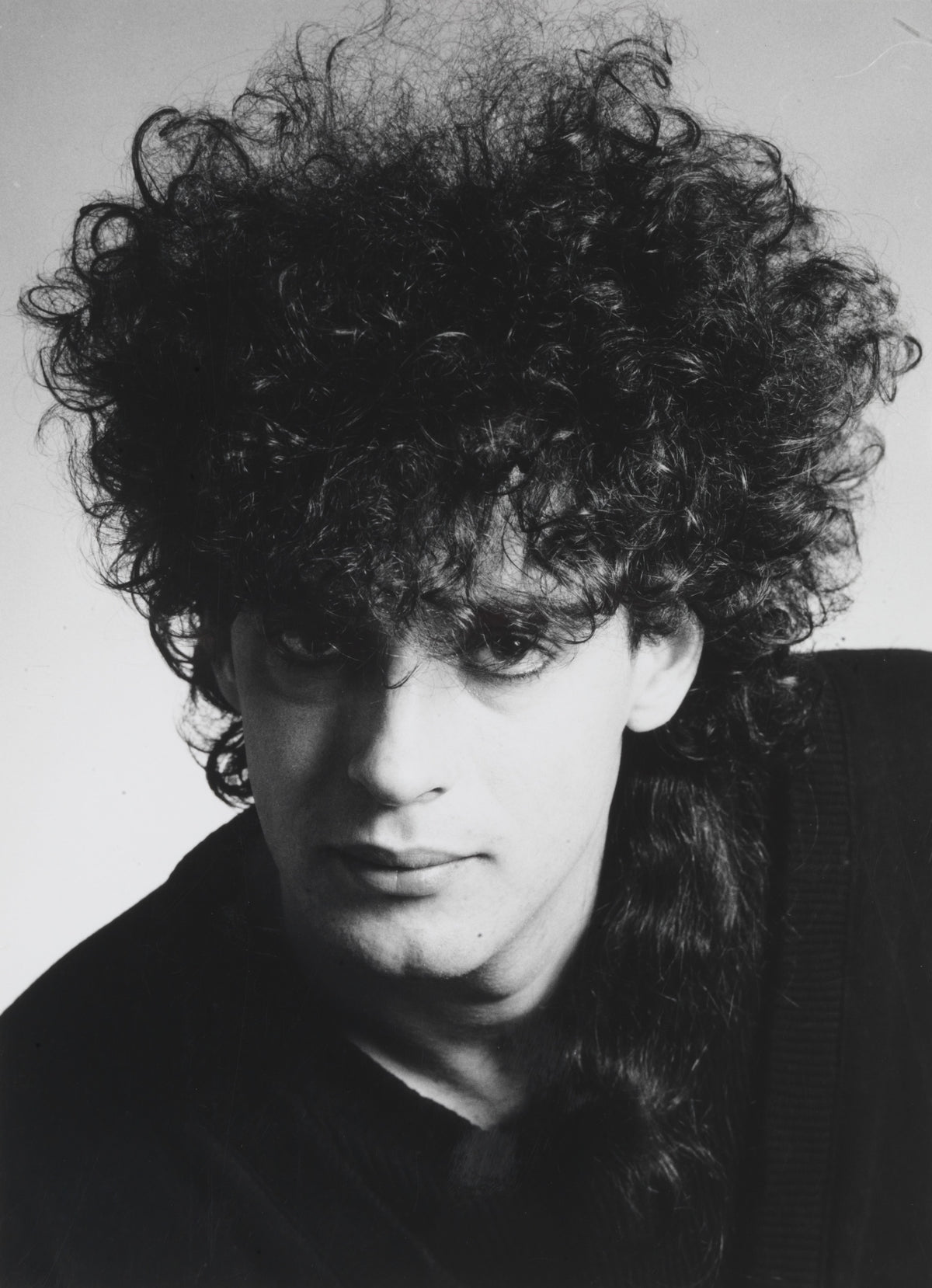 Gustavo Cerati Tight Crop, Buenos Aires, Argentina, 1986, photographed by Andy Cherniavsky.