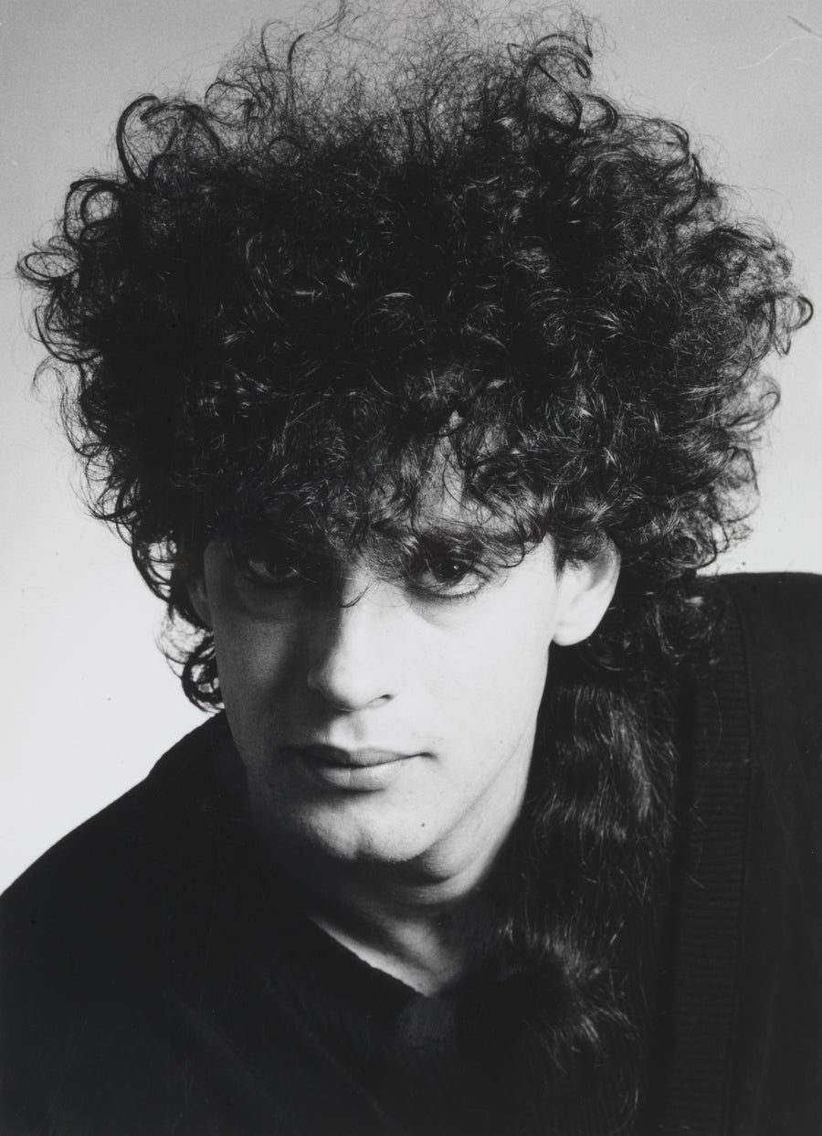 Gustavo Cerati Tight Crop, Buenos Aires, Argentina, 1986, photographed by Andy Cherniavsky.