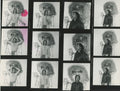 Iggy Pop photographed against a spray-painted background, New York City, 1980, by Mick Rock. Unique vintage gelatin silver print.
