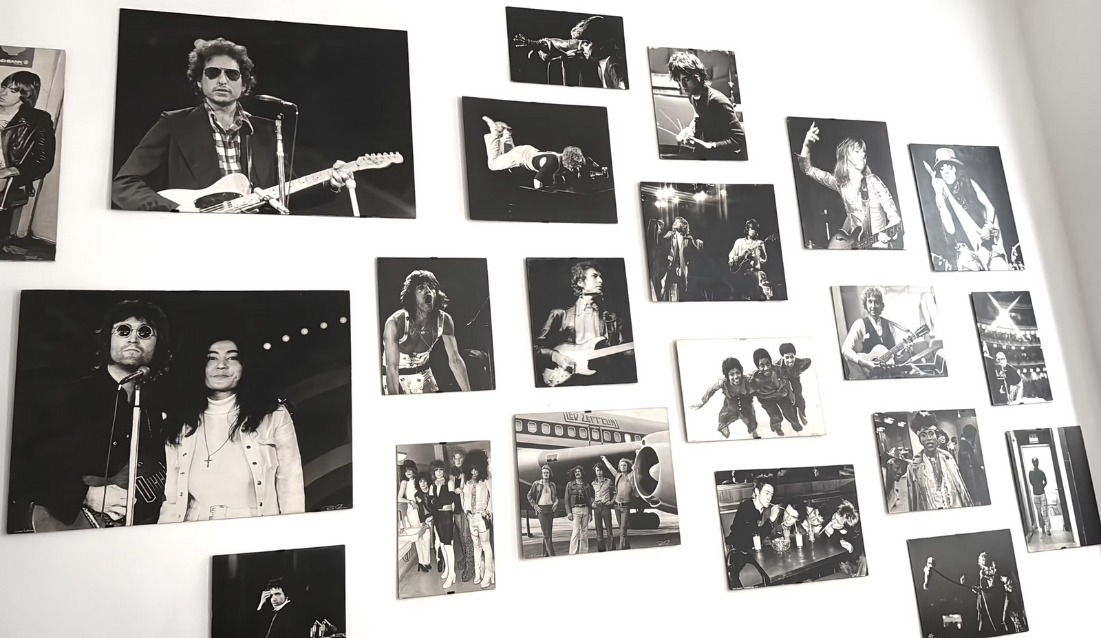 Vintage Gelatin Silver Prints Mounted on Masonite