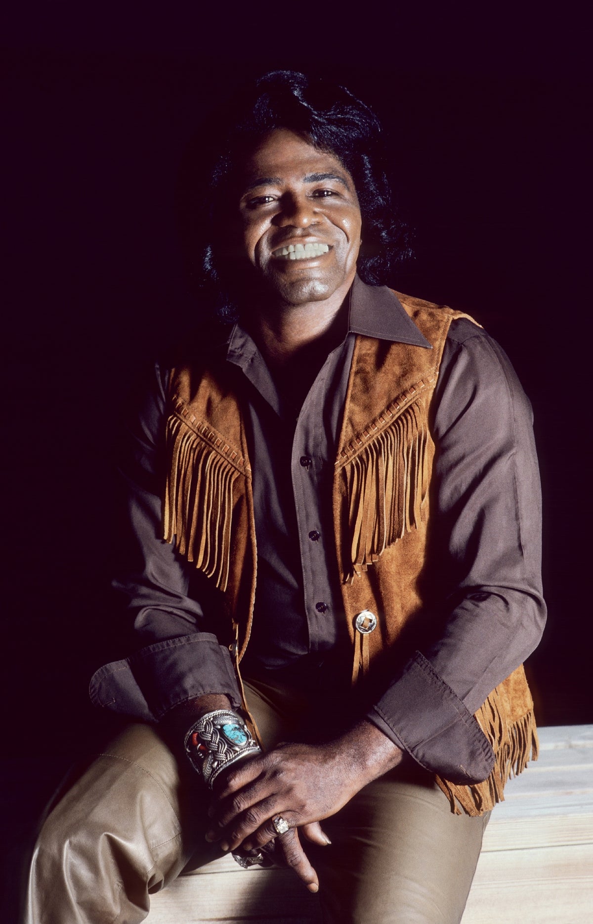 James Brown, 1982 — photograph by Lynn Goldsmith