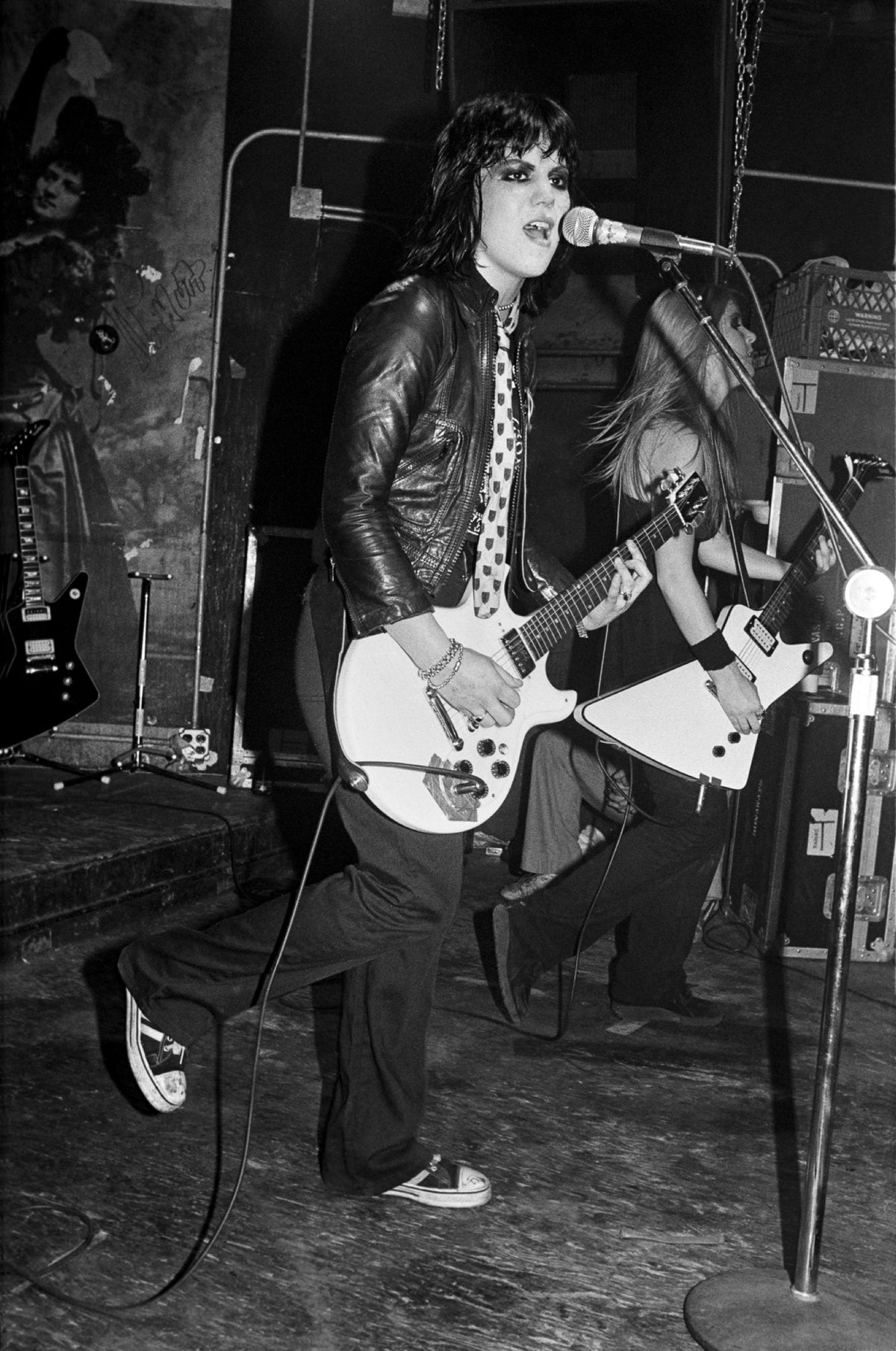Joan Jett, 1976 — photograph by Lynn Goldsmith